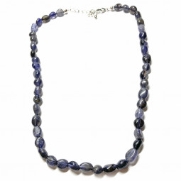Collier en Iolite