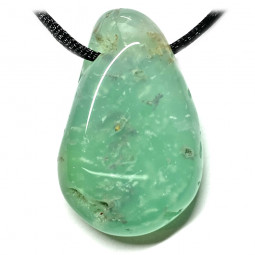 Pendentif Percé en Chrysoprase