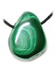 Pendentif Percé en Malachite