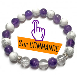 Bracelet Boules 3 Pierres