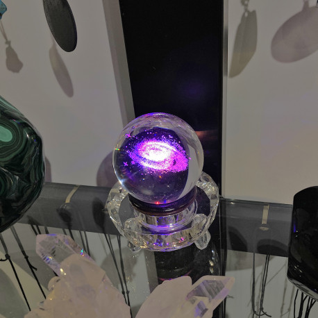 Boule de Cristal Vénus - Vibrations Cristallines