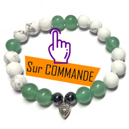 Bracelet Boules 3 Pierres