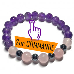 Bracelet Boules 3 Pierres