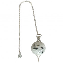 Pendule Séphoroton en Pierre de Lune Blanche