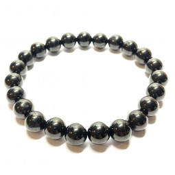 Bracelet Boules en Jais