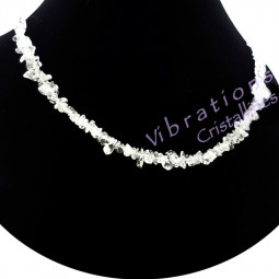 Collier Baroque en Cristal de Roche