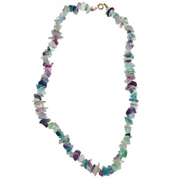Collier Baroque en Fluorite