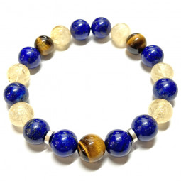 Bracelet Boules 3 Pierres