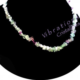 Collier Baroque en Fluorite