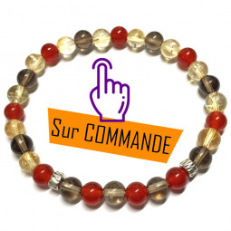 Bracelet Boules 3 Pierres