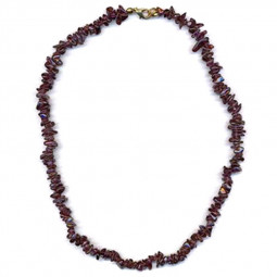 Collier Baroque en Grenat