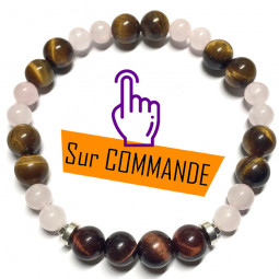 Bracelet Boules 3 Pierres