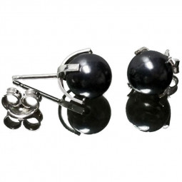 Boucles d'Oreilles en Tourmaline & Argent