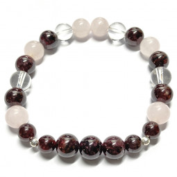 Bracelet Boules 3 Pierres