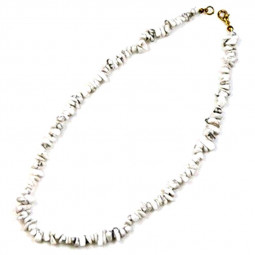 Collier Baroque en Howlite