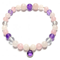 Bracelet Boules 3 Pierres