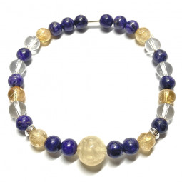 Bracelet Boules 3 Pierres