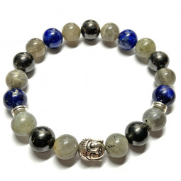 Bracelet Boules 3 Pierres