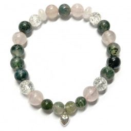 Bracelet Boules 3 Pierres