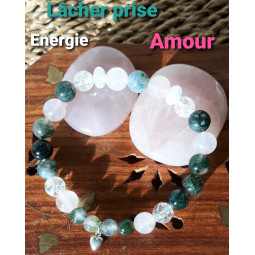 Bracelet Boules 3 Pierres