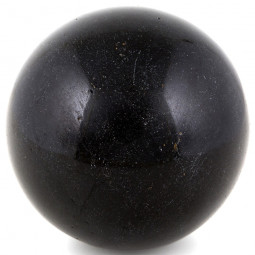 Sphère en Tourmaline Noire