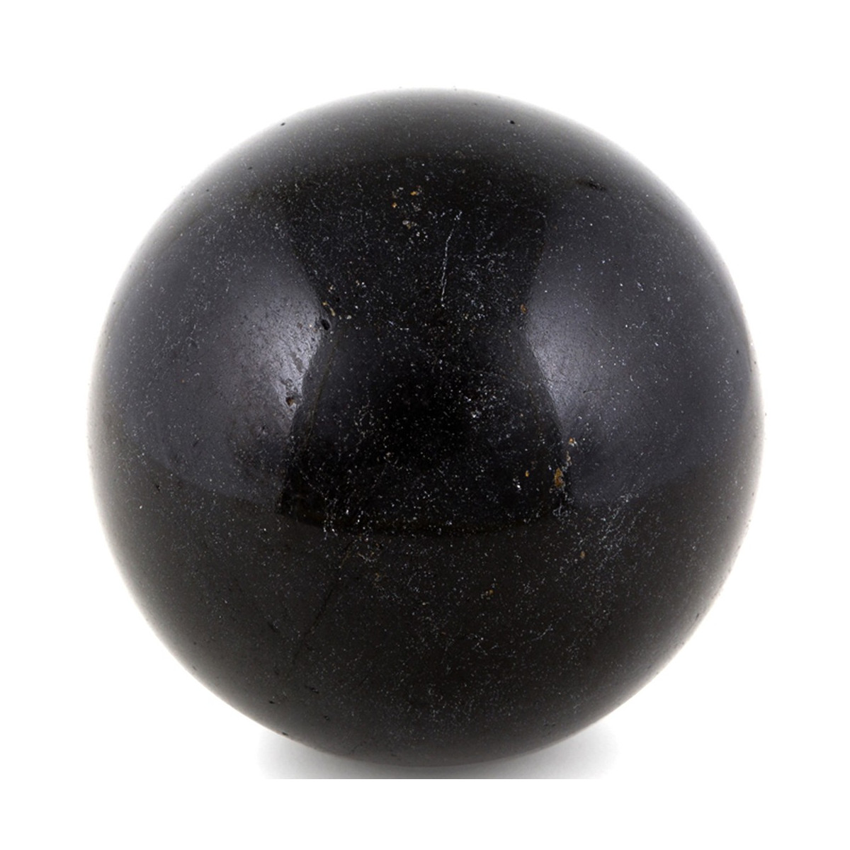 Sphère en Tourmaline Noire