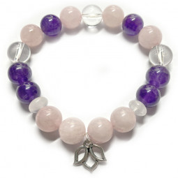 Bracelet Boules 3 Pierres