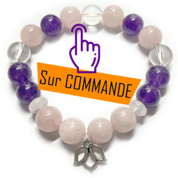 Bracelet Boules 3 Pierres