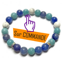 Bracelet Boules 3 Pierres