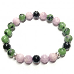 Bracelet Boules 3 Pierres