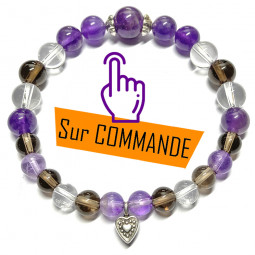 Bracelet Boules 3 Pierres.