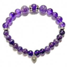 Bracelet en Améthyste