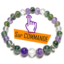 Bracelet Boules 3 Pierres