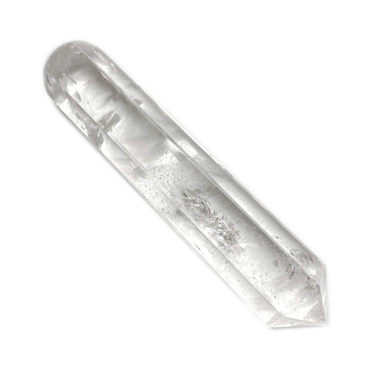 Bâton Masseur en Cristal de Roche - 40 grammes