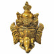 Masque Ganesh en Bronze