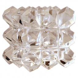 Cube 54 Pyramides en Quartz Fumé