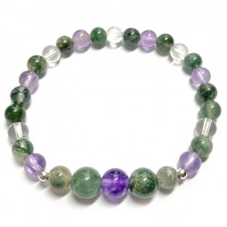 Bracelet Boules 3 Pierres