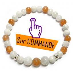 Bracelet en Pierre de Soleil & Pierre de Lune