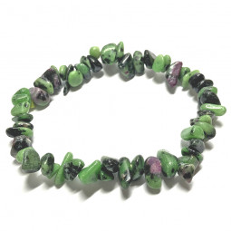 Bracelet Baroque en Rubis sur Zoïsite