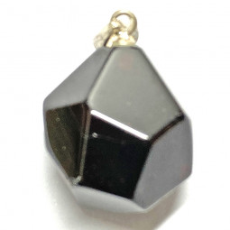 Pendentif en Grenat et Argent