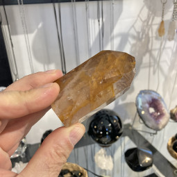 Pointe en Quartz Hématoïde