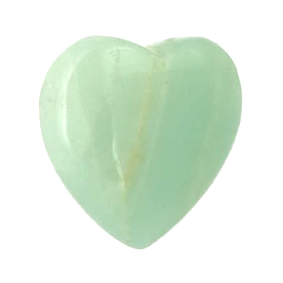 Pendentif Coeur en Amazonite Percée