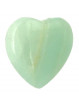 Pendentif Coeur en Amazonite Percée