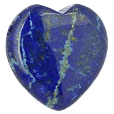 Pendentif Coeur en Lapis-Lazuli