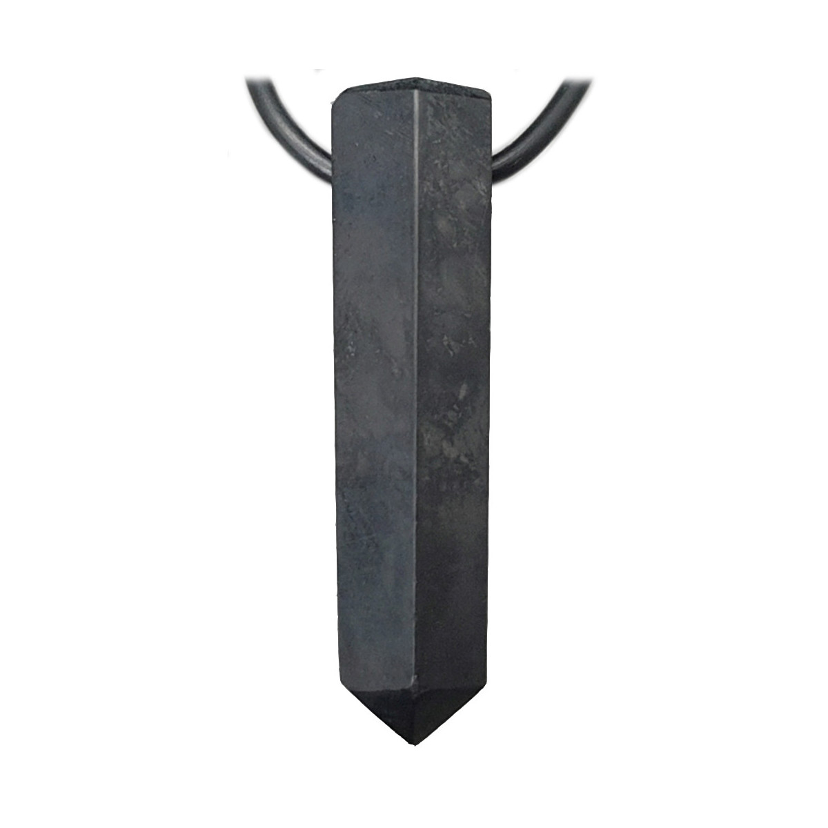 Pendentif en Shungite - Pointe Percée