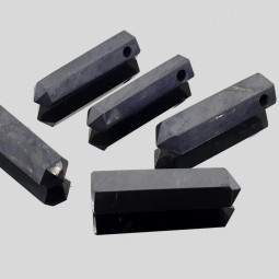 Pendentif en Shungite - Pointe Percée