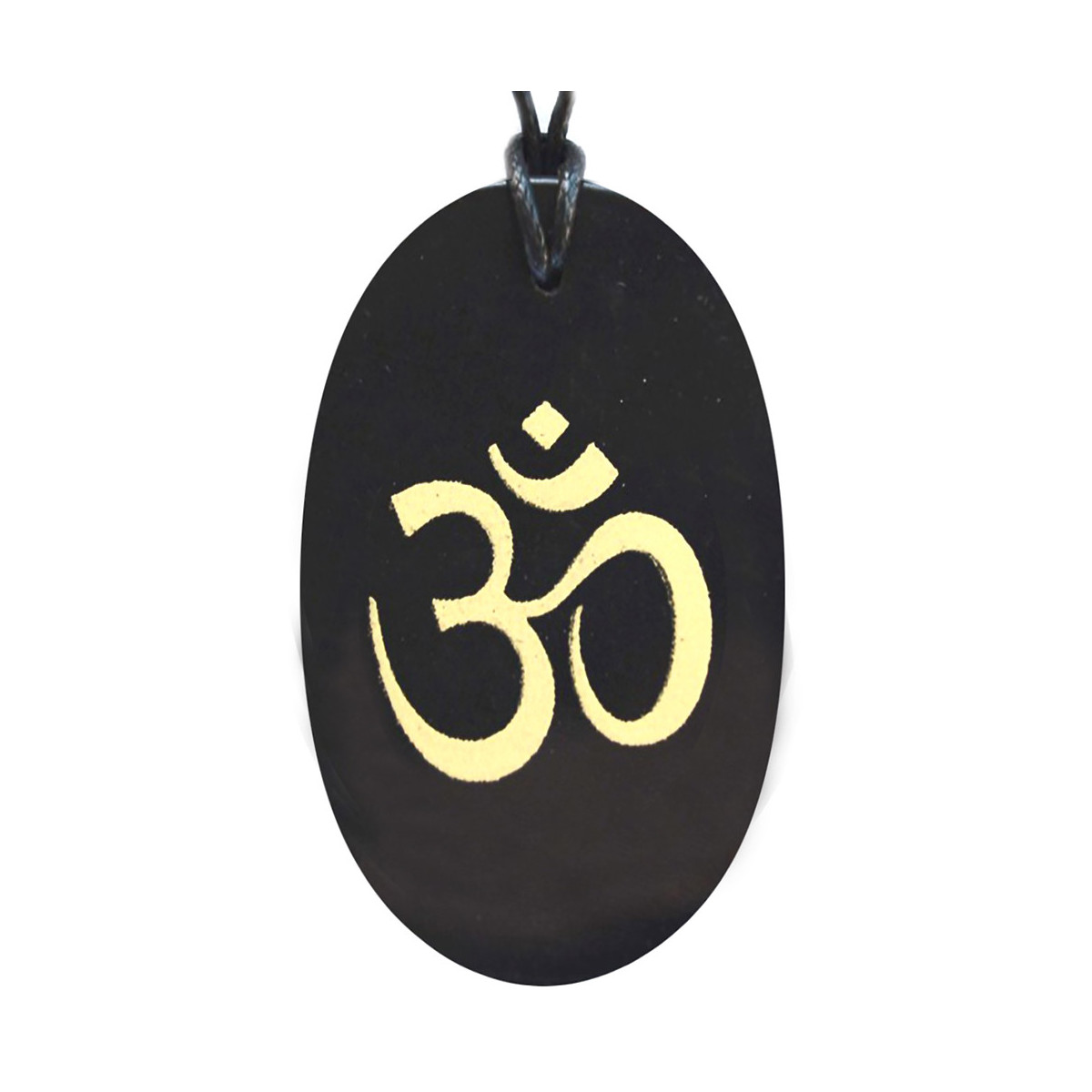 Pendentif en Shungite Avec Om