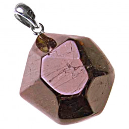 Pendentif en Grenat et Argent