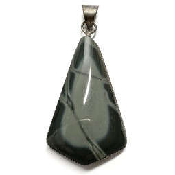 Pendentif en Obsidienne Spider