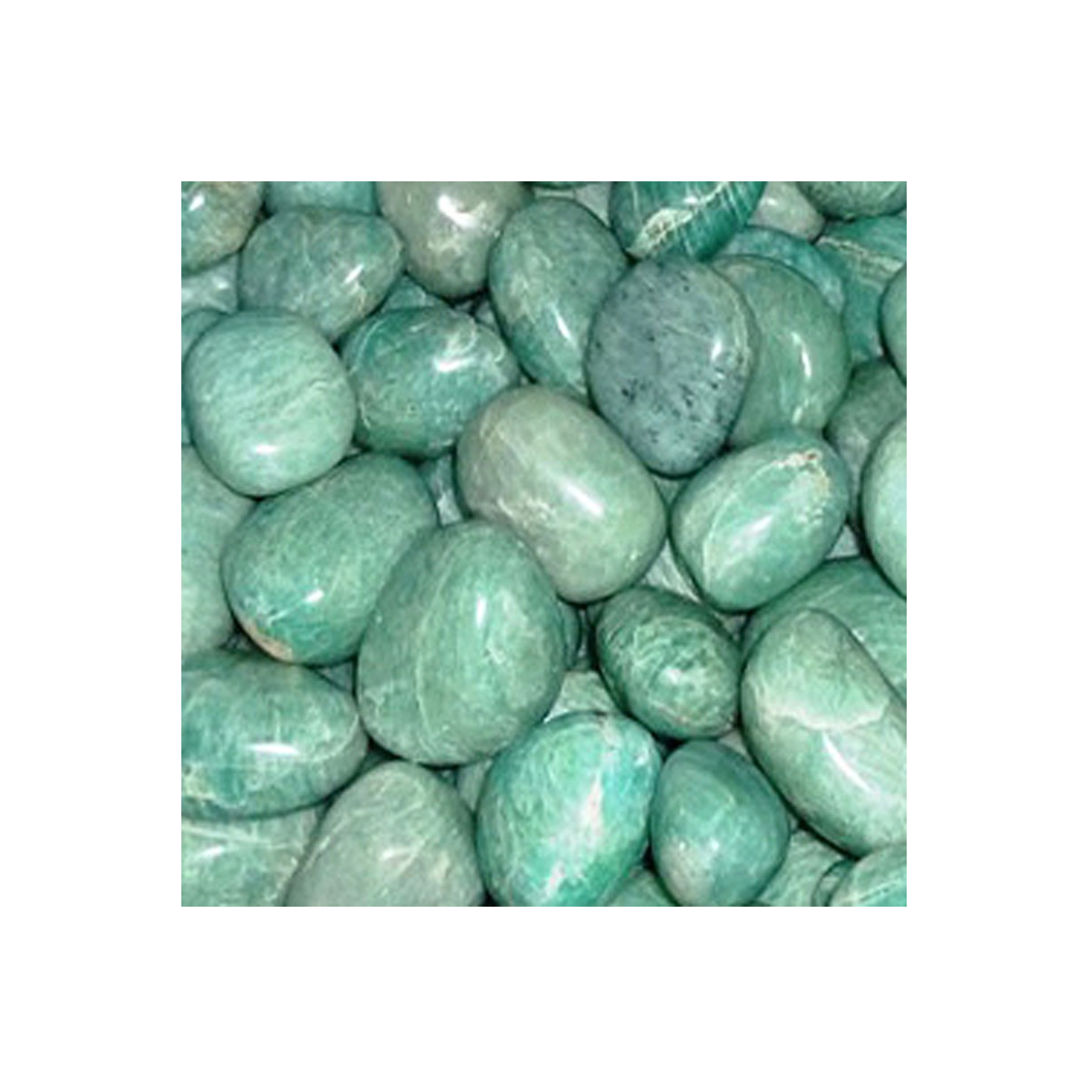 Galet d'Amazonite - 75 Grammes